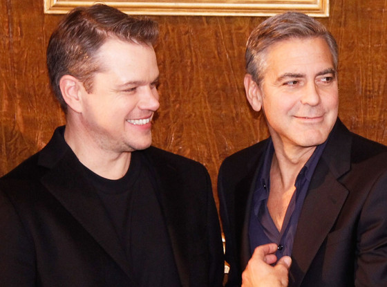 Matt Damon, George Clooney Matt Damon, George Clooney